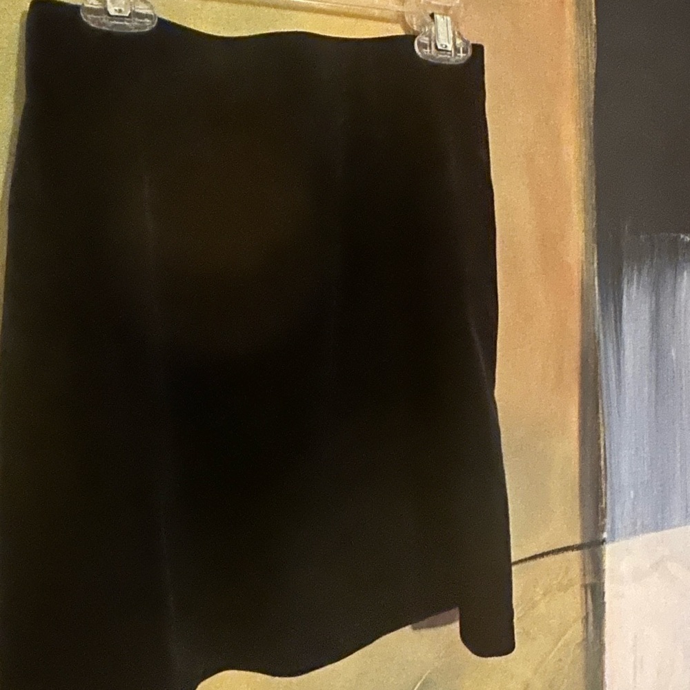 I.N. San Francisco Black A-Line Mini Skirt